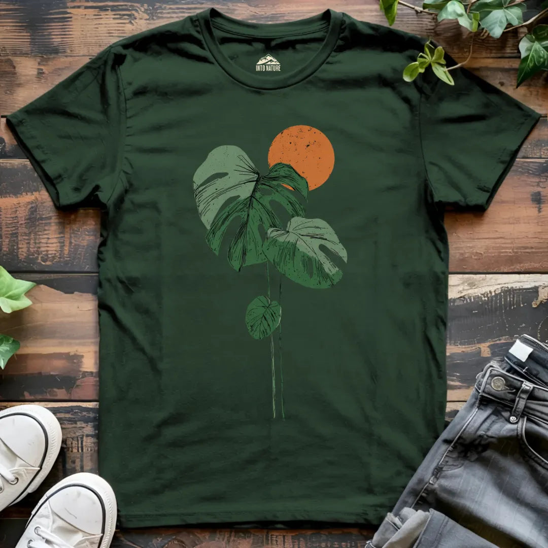 Monstera Sunset Tee