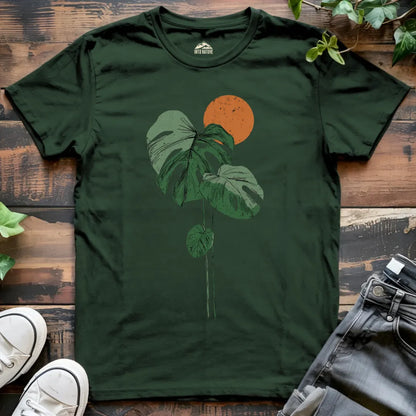 Monstera Sunset Tee