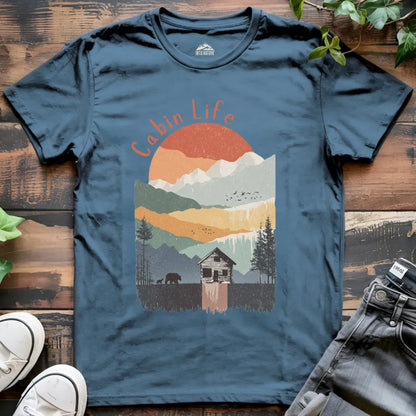 Cozy Cabin Life Tee
