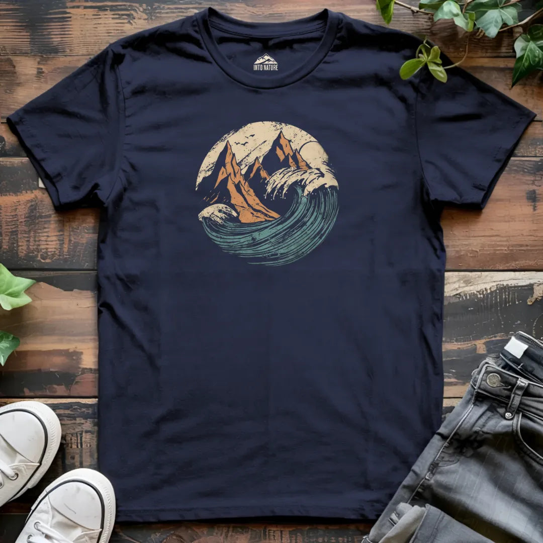 The Mountain Waves Tee