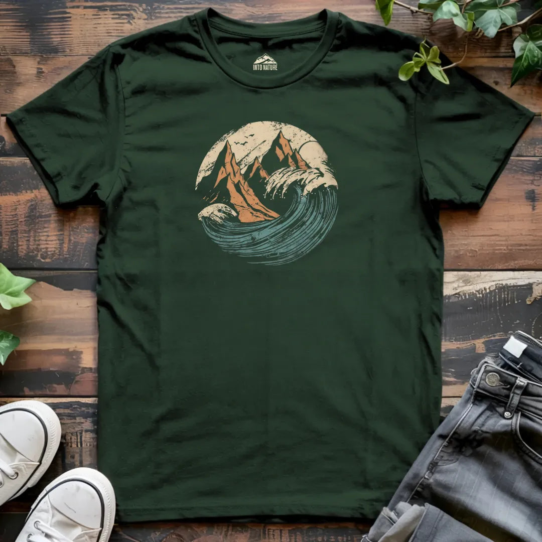 The Mountain Waves Tee