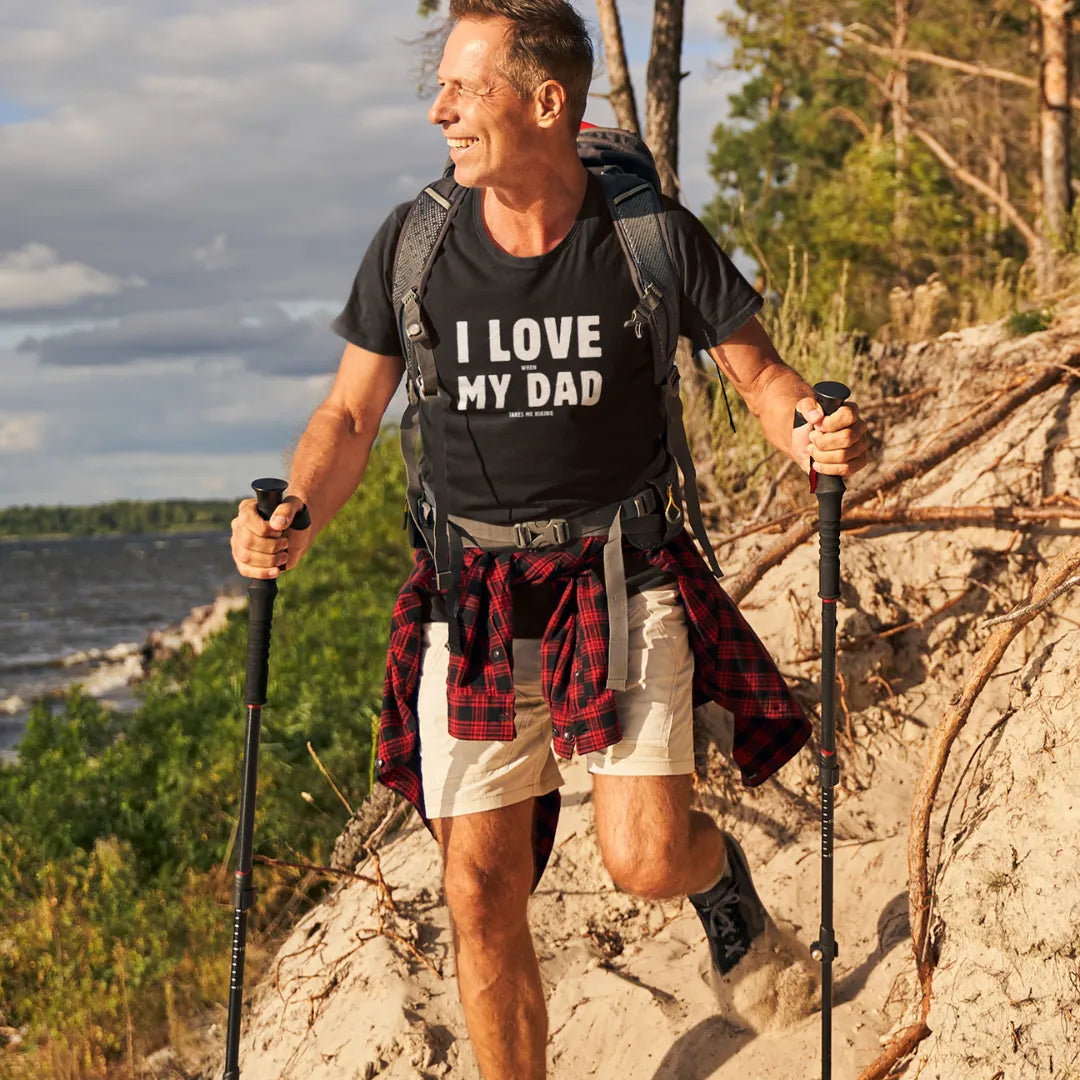 I Love My Dad Hiking Tee