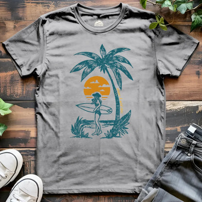 Surfing Sunset Tee