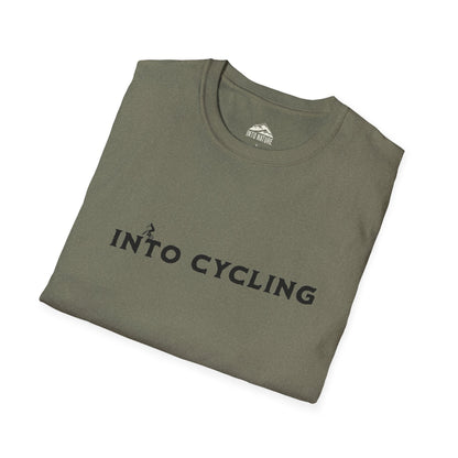 Unisex Softstyle T-Shirt - 'Into Cycling' Tee for Cycling Enthusiasts