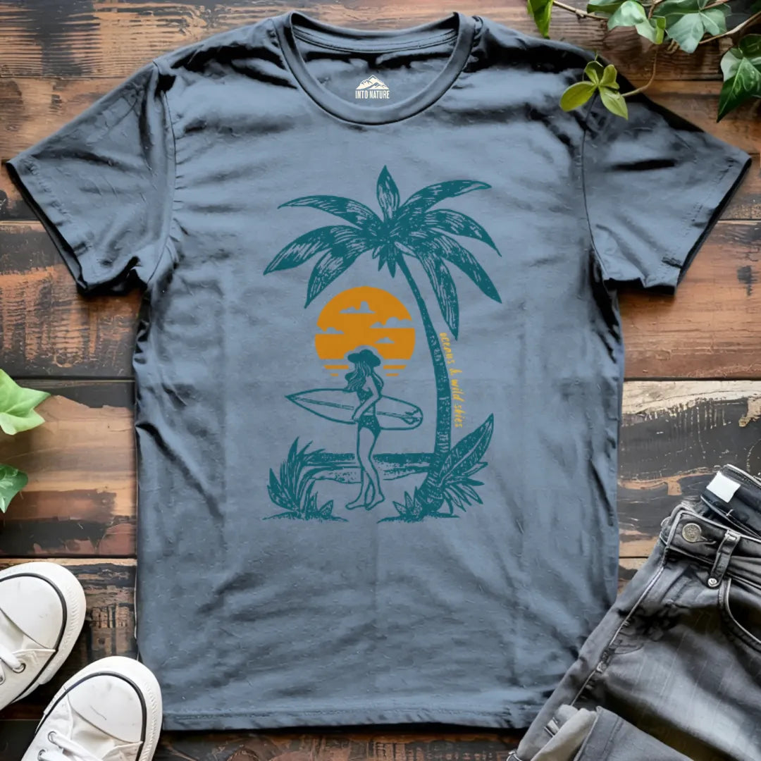 Surfing Sunset Tee