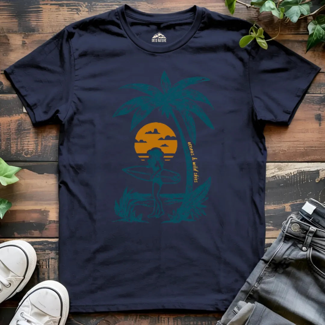 Surfing Sunset Tee