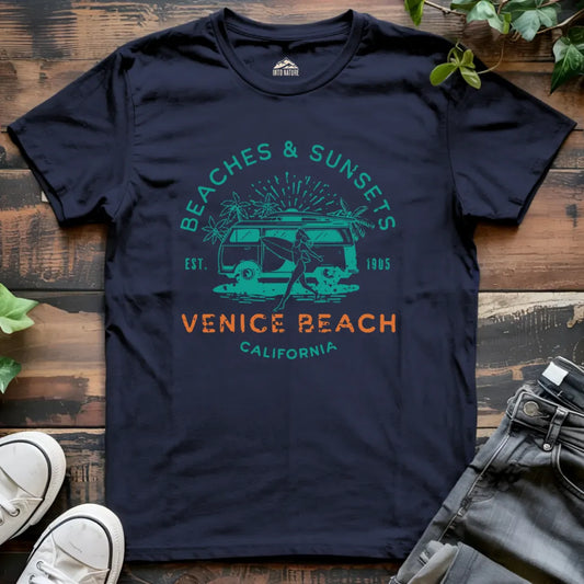 California Beaches & Sunsets Tee