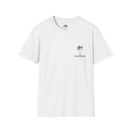 Unisex Softstyle T-Shirt - "Into Nature" Tropical Vibes Tee