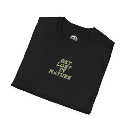 Get Lost in Nature Unisex Softstyle T-Shirt - Adventure & Outdoor Tee