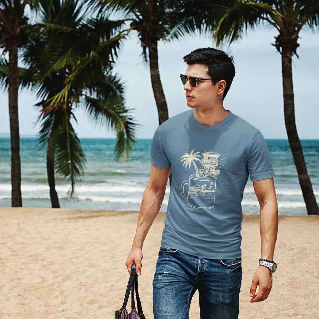 Coastal Caffeine Tee