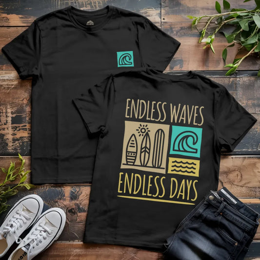 Endless Waves Surfing Tee