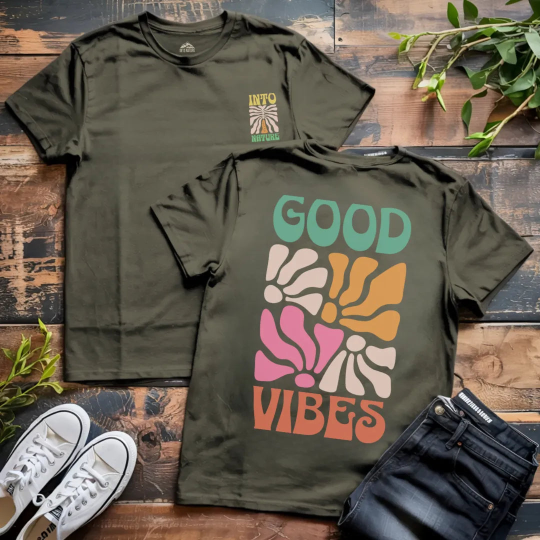 Good Vibes Retro Tee