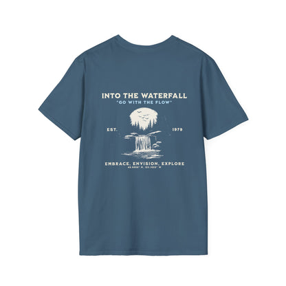 Unisex Softstyle T-Shirt - Into Nature & Waterfall Adventure Tee