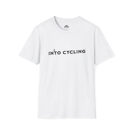 Unisex Softstyle T-Shirt - 'Into Cycling' Tee for Cycling Enthusiasts