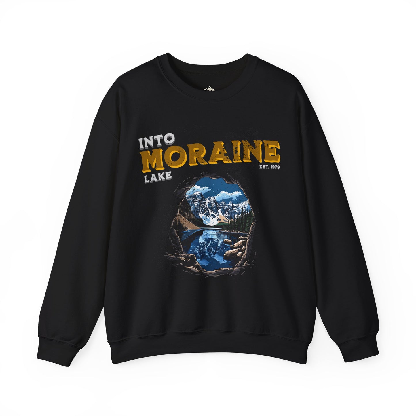 Into Moraine Lake Crewneck Sweatshirt | Nature Lovers Gift | Cozy Outdoor Style