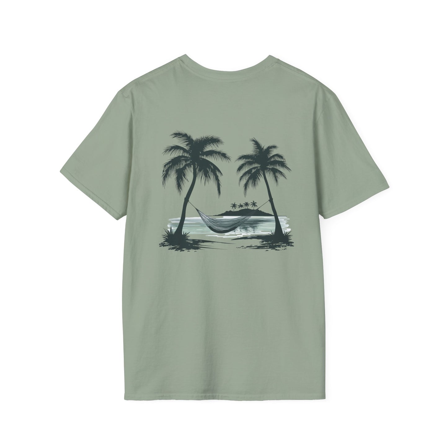 Unisex Softstyle T-Shirt - "Into Nature" Tropical Vibes Tee