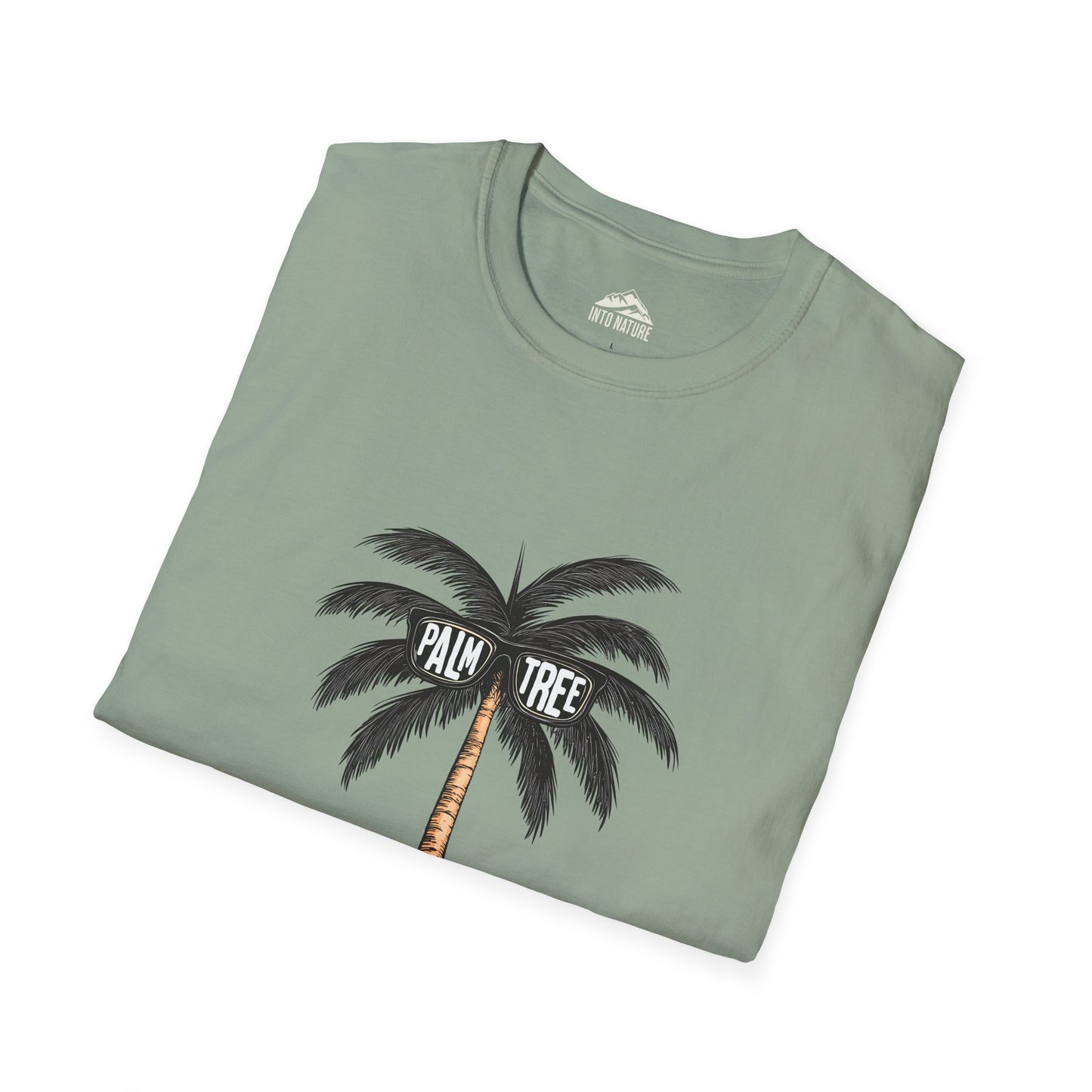 Unisex Softstyle T-Shirt - Palm Tree Beach Vibe Tee