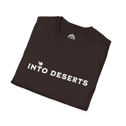 Unisex Softstyle T-Shirt - "Into Deserts" Adventure Tee for Nature Lovers