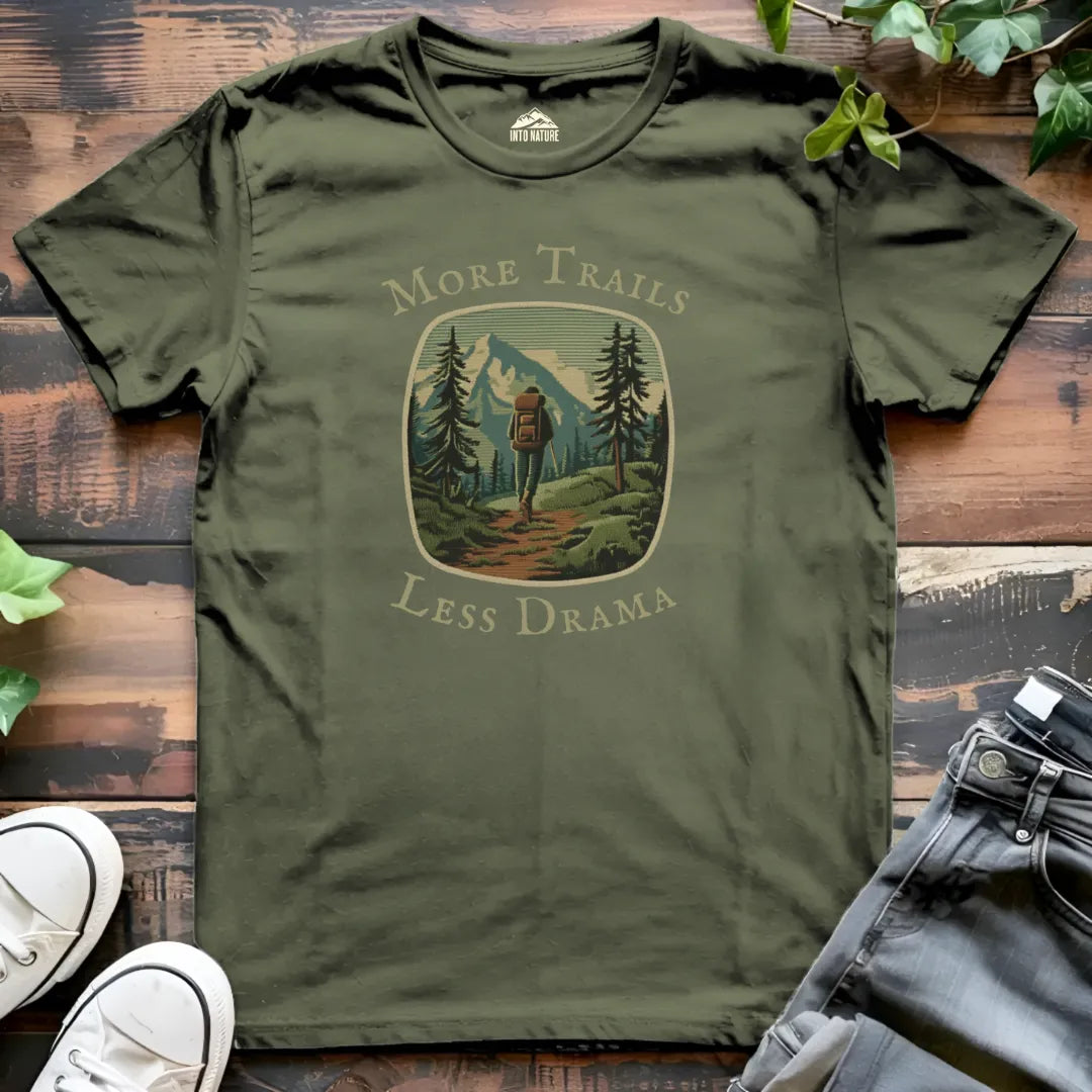 More Trails, Less Drama Tee