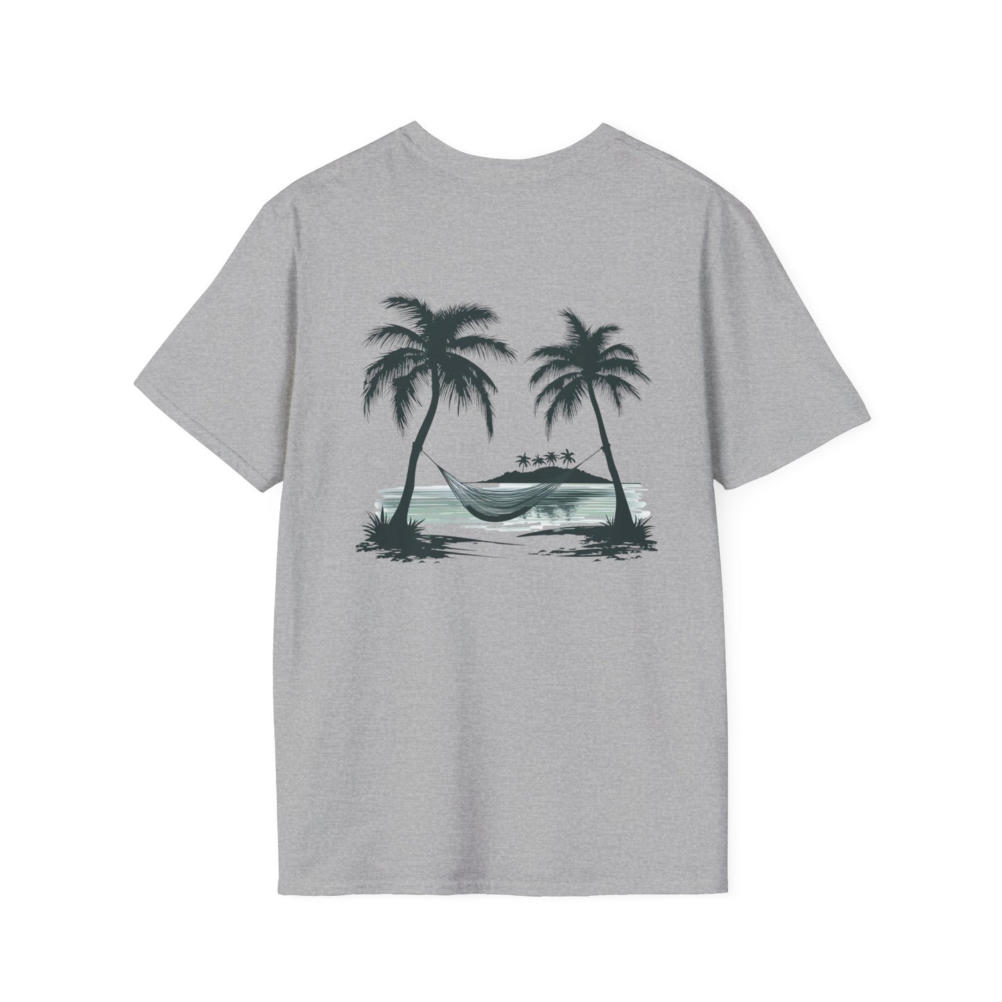 Unisex Softstyle T-Shirt - "Into Nature" Tropical Vibes Tee