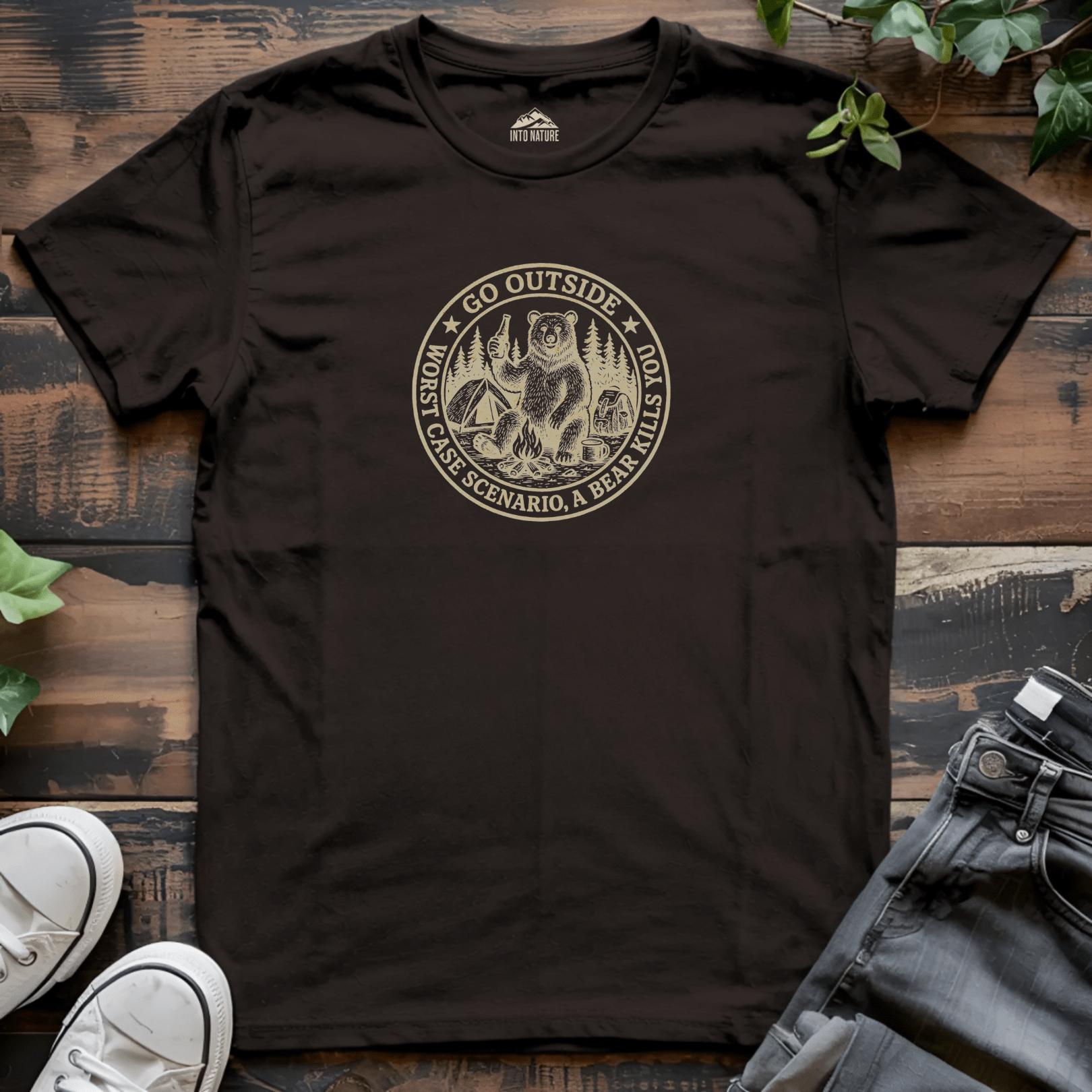 Adventure Bear Tee - Into Nature Co.