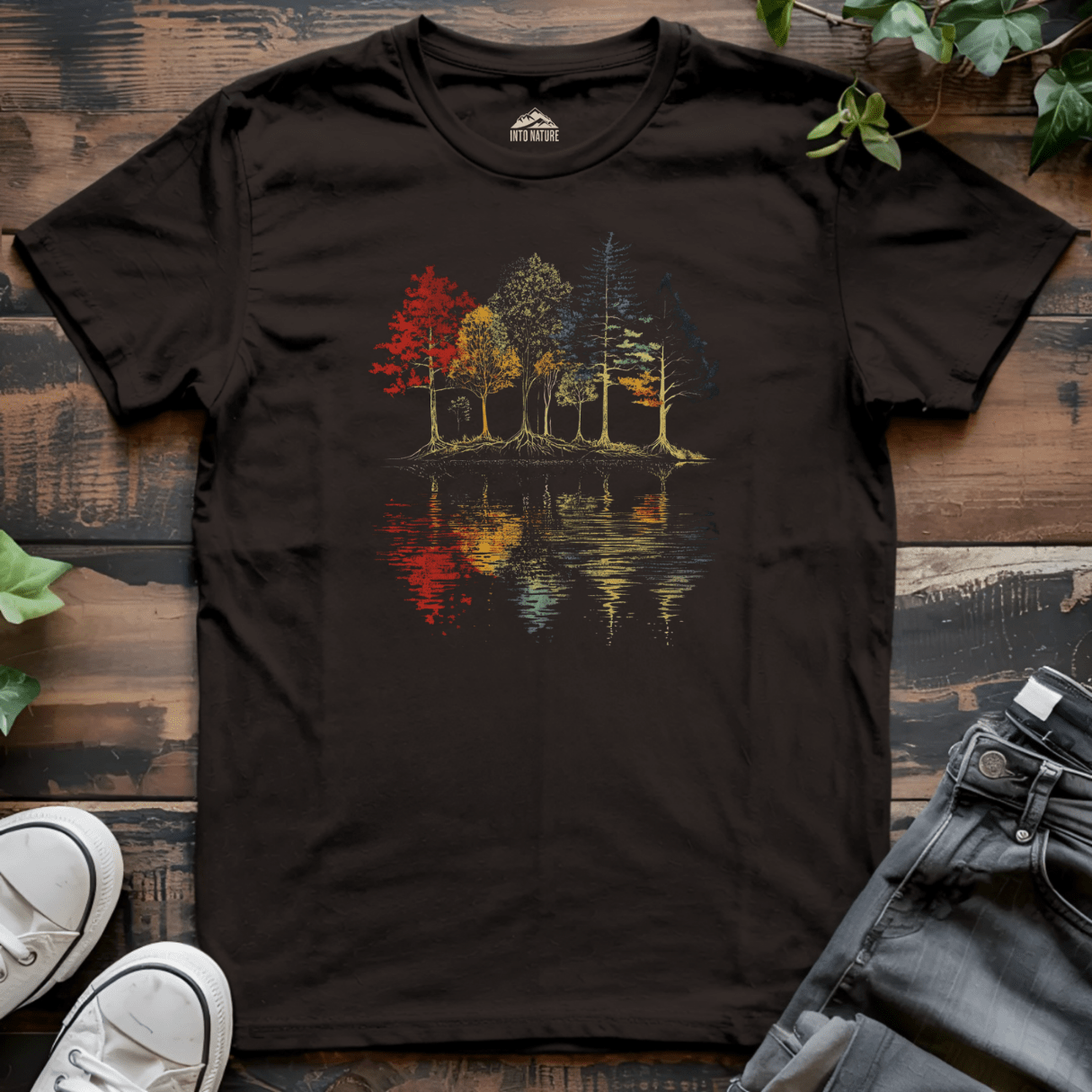 Autumn Reflections Nature Tee - Into Nature Co.