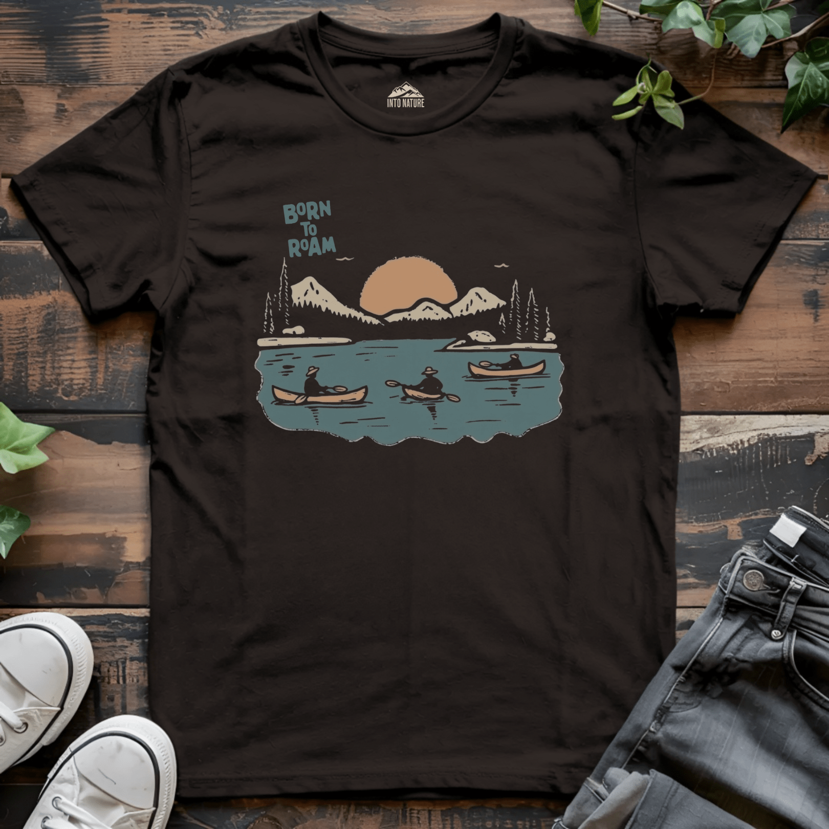 Born to Roam Adventure Tee - Into Nature Co.