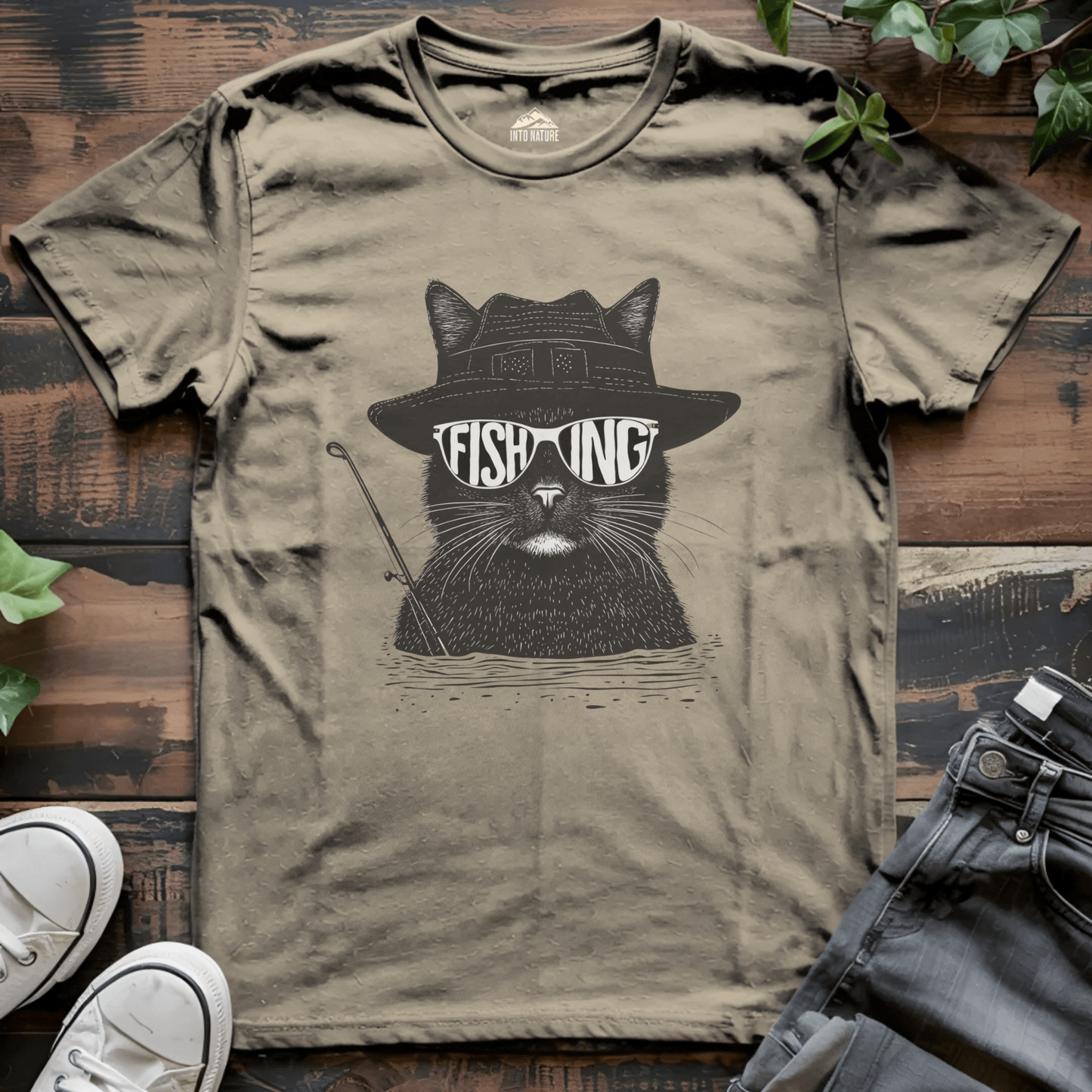 Cool Cat Fishing Tee - Into Nature Co.