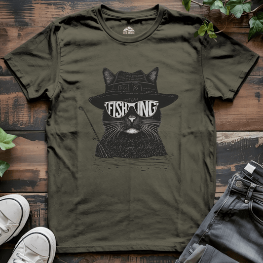 Cool Cat Fishing Tee - Into Nature Co.