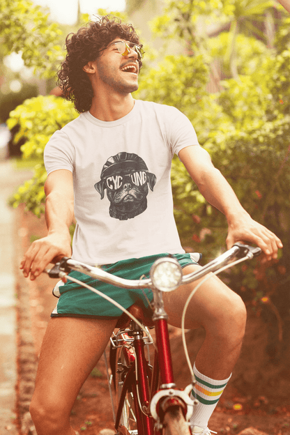 Cycling Pug Tee - Into Nature Co.