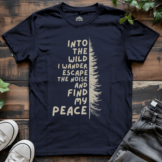 Find My Peace in Nature Tee - Into Nature Co.