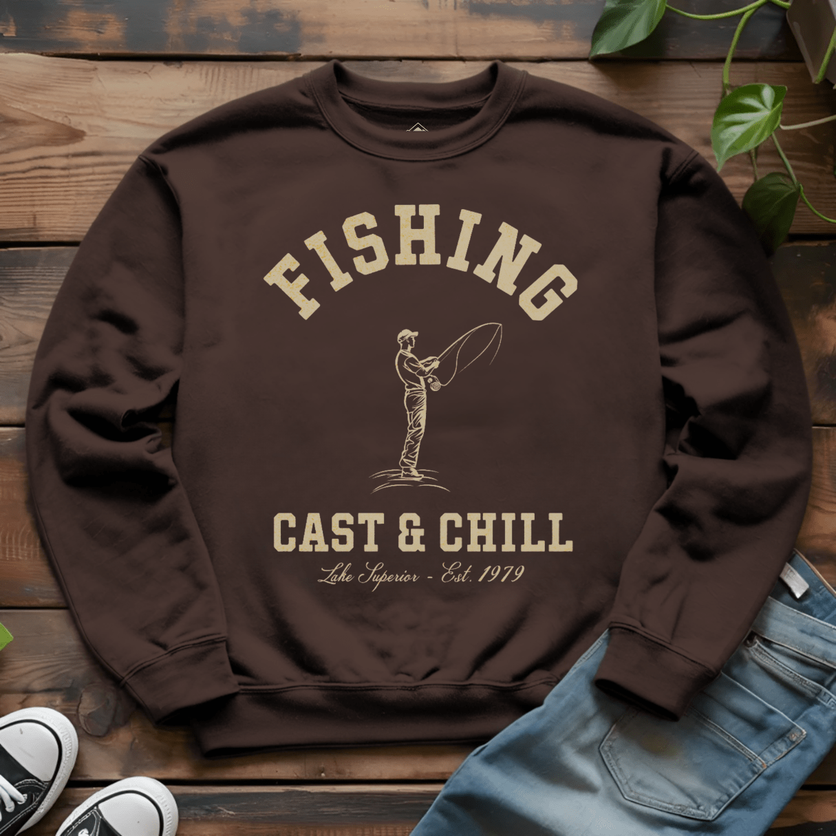 Fishing University Sweatshirt - Into Nature Co.