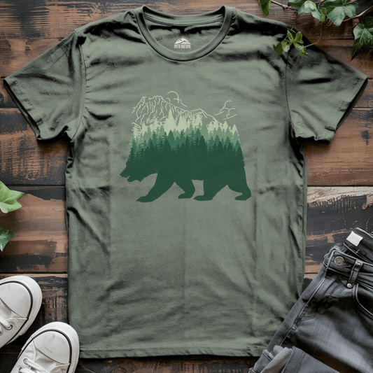 Forest Bear Tee - Into Nature Co.
