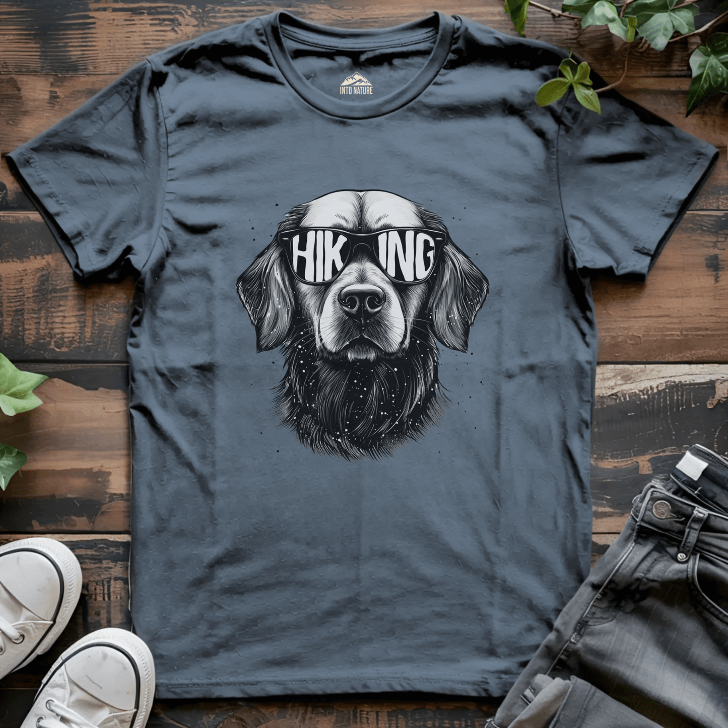 Hiking Dog Adventure Tee - Into Nature Co.