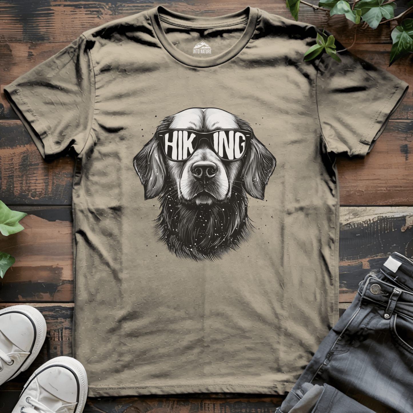 Hiking Dog Adventure Tee - Into Nature Co.