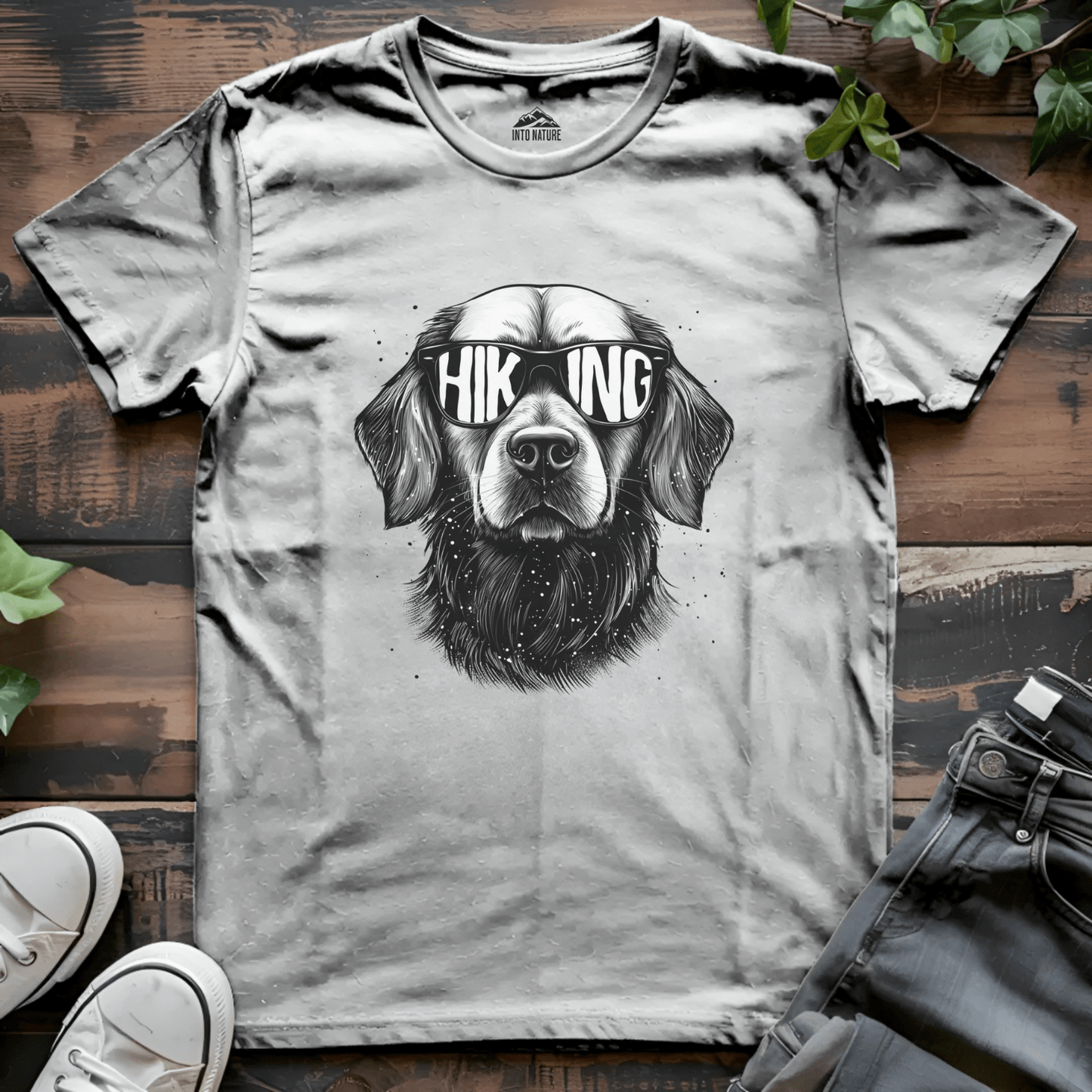 Hiking Dog Adventure Tee - Into Nature Co.