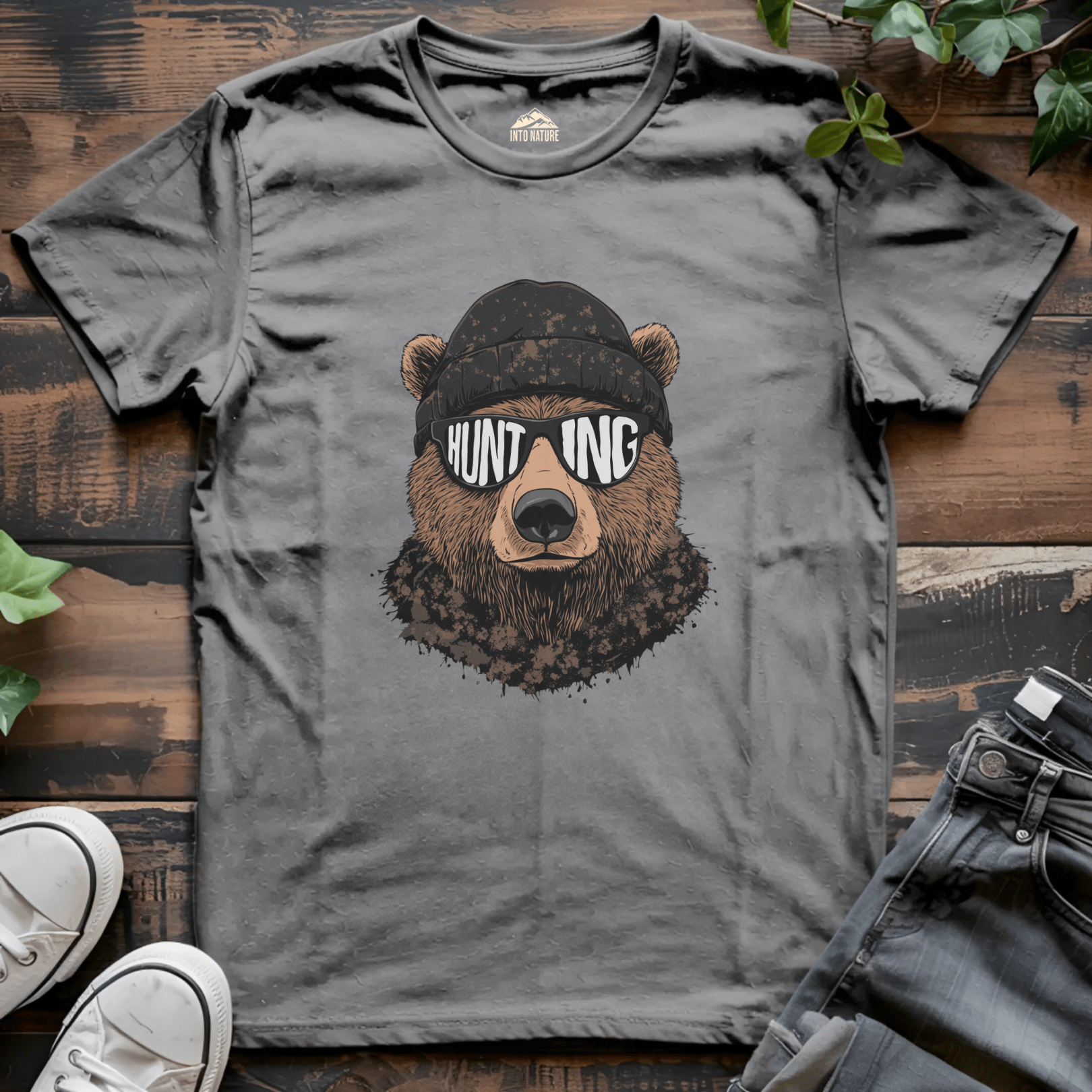 Hunting Bear Tee - Into Nature Co.