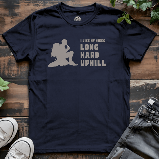 I Like My Hikes Long & Hard Tee - Into Nature Co.