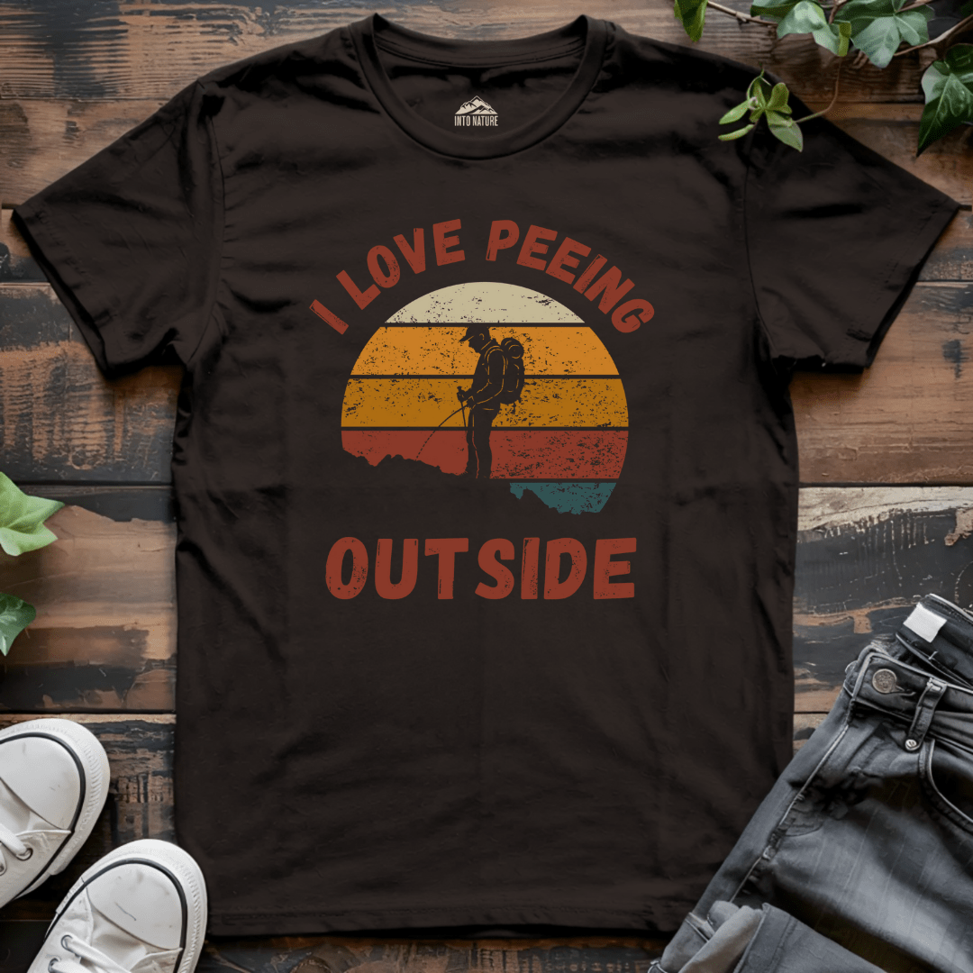 I Love Peeing Outside Tee - Into Nature Co.