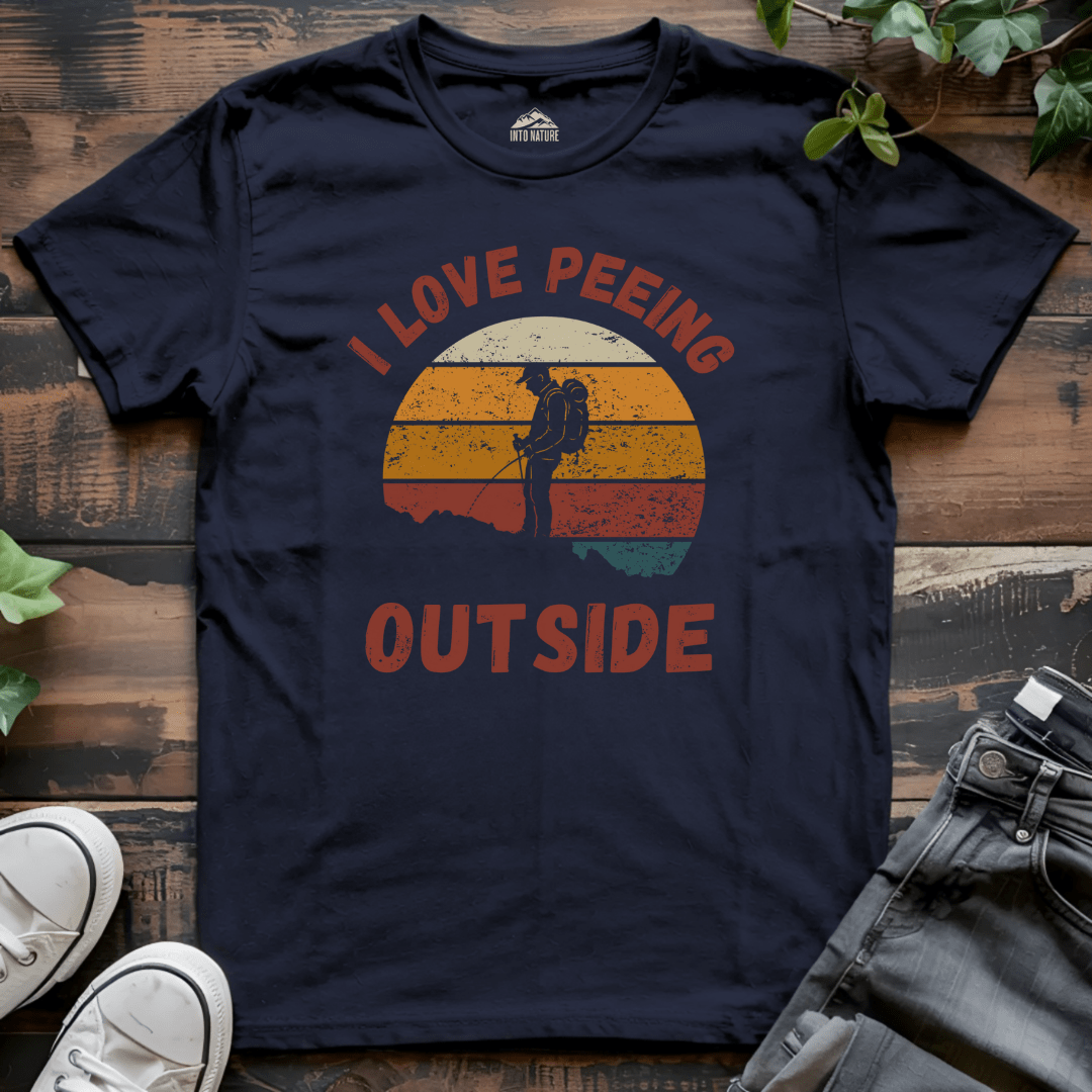 I Love Peeing Outside Tee - Into Nature Co.
