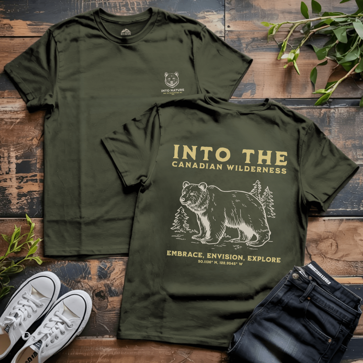 Into Canadian Wilderness Tee - Into Nature Co.