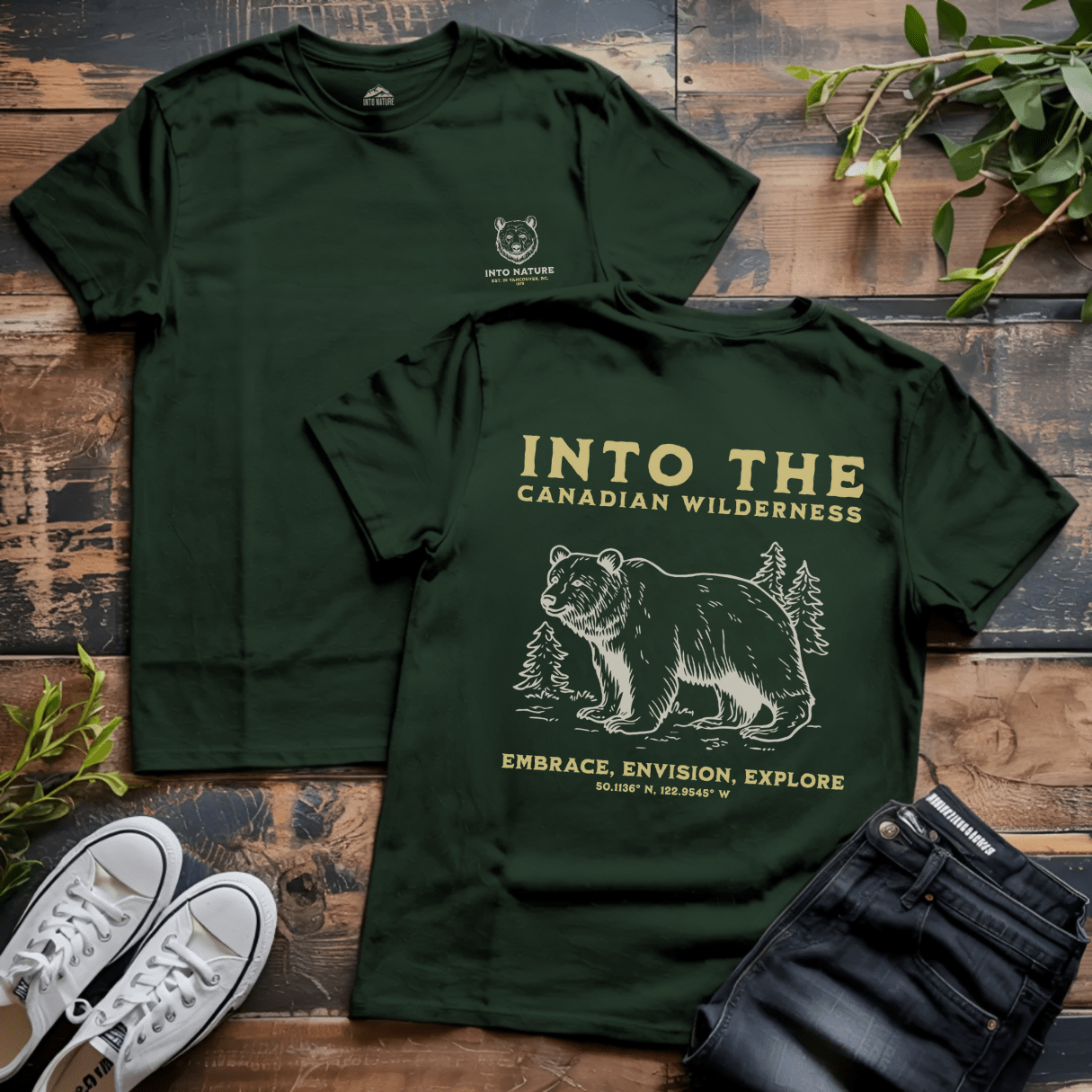Into Canadian Wilderness Tee - Into Nature Co.