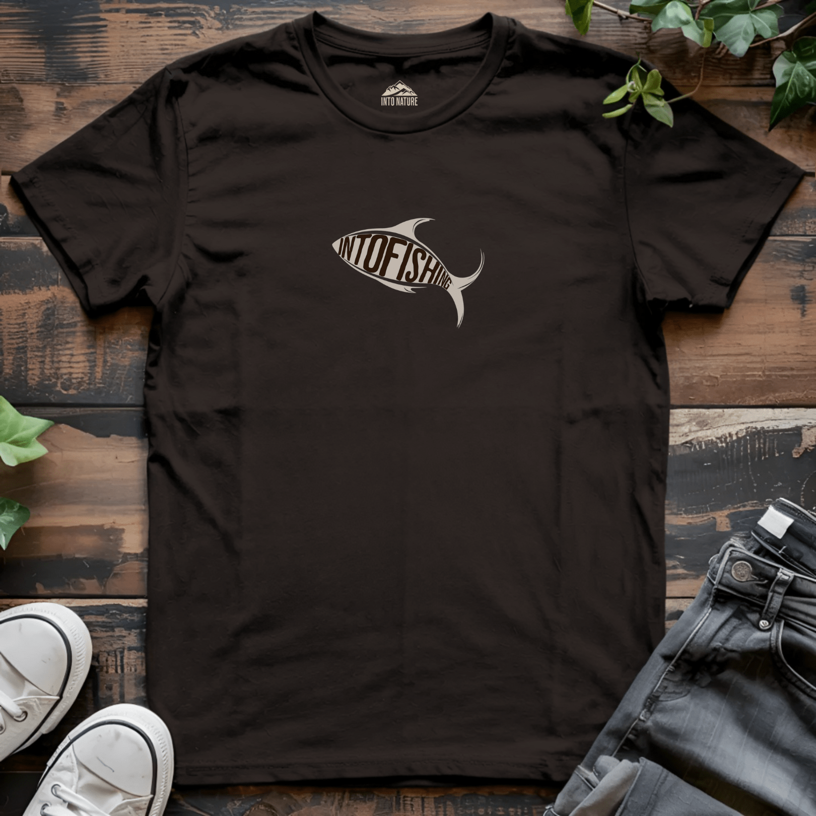 Into Fishing Tee - Into Nature Co.