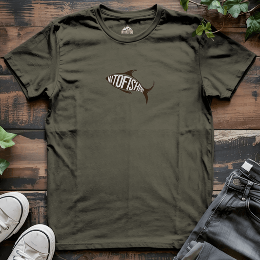 Into Fishing Tee - Into Nature Co.