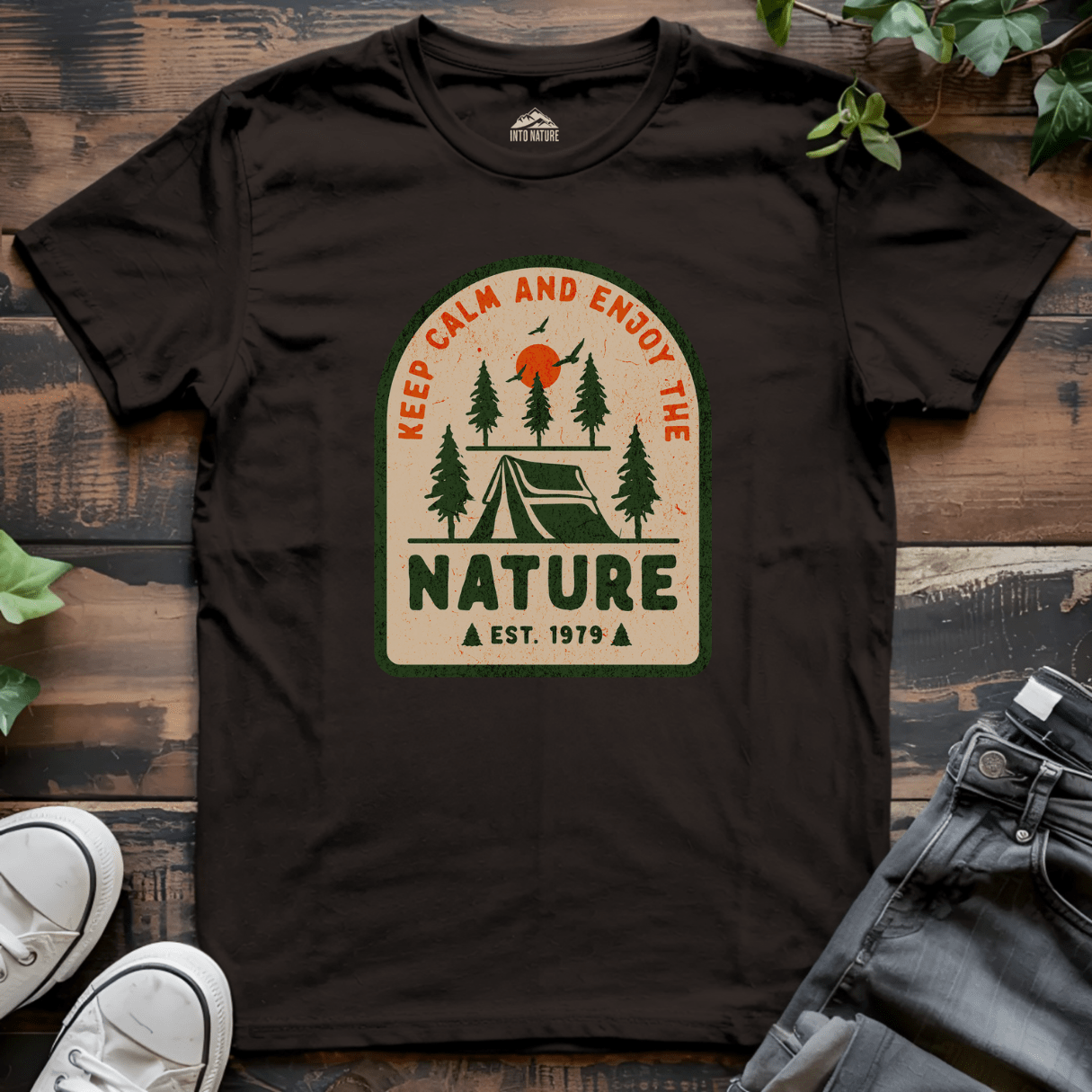 Keep Calm and Enjoy the Nature Tee - Into Nature Co.
