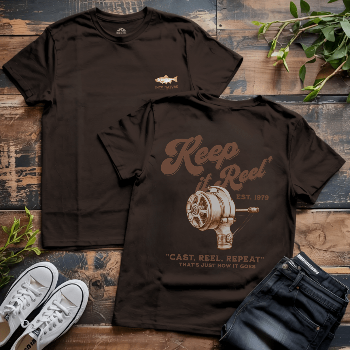 Keep it Reel Fishing Tee - Into Nature Co.