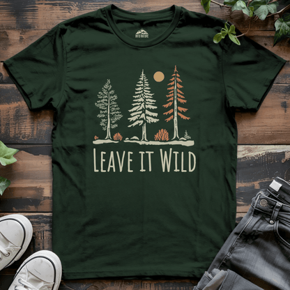 Leave It Wild Nature Tee - Into Nature Co.