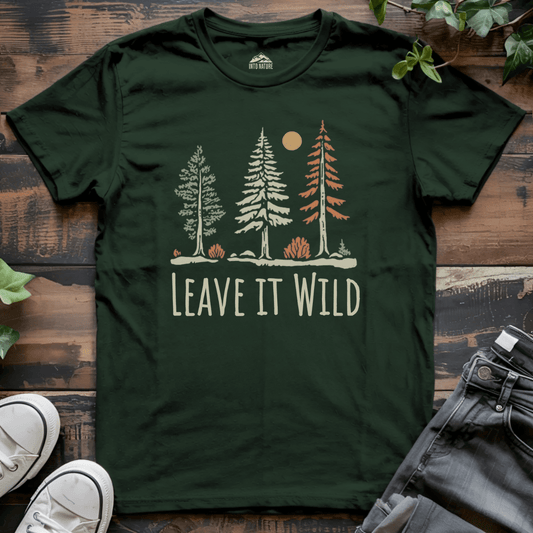Leave It Wild Nature Tee - Into Nature Co.