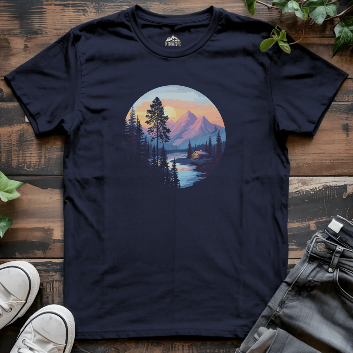 Mountain Forest Hiking Tee - Into Nature Co.