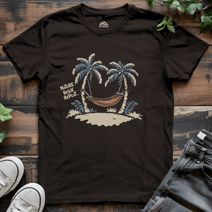 Nature. Relax. Repeat. Summer Tee - Into Nature Co.